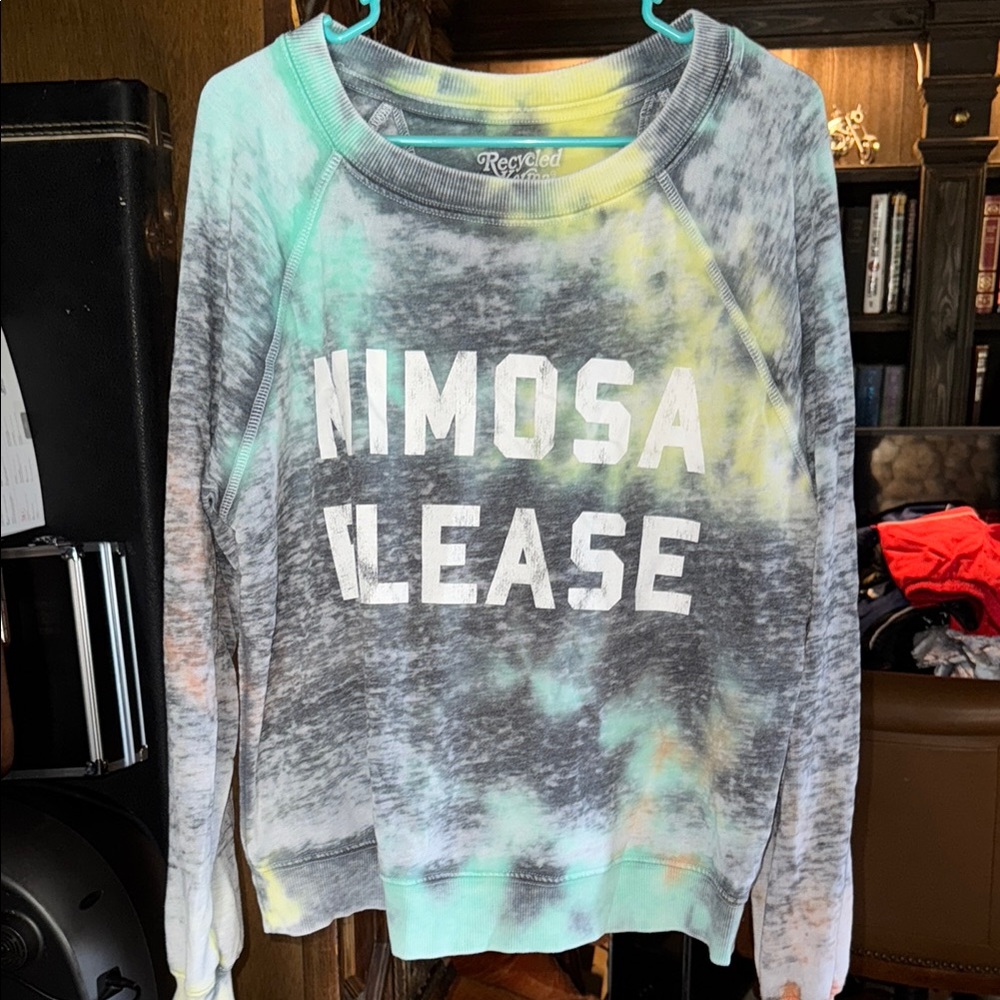 Recycled Karma Tie-Dye Crew Neck Sweater